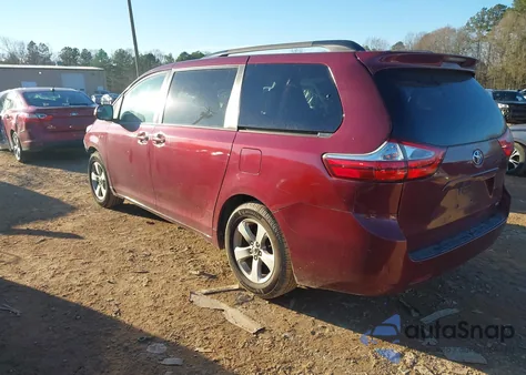 2016 Toyota Sienna Le 8 Passenger из США, поврежденный, VIN 5TDKK3DC5GS725187